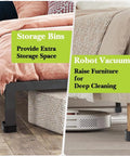 Anti Vibration Pads For Washing Machines And Dryers, Heavy Duty Floor Protection under bed and sofa for optimal use.