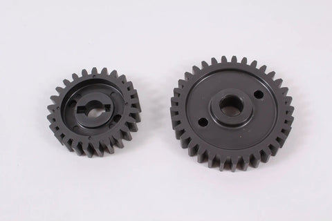 Genuine Spur Gear Set For Water And Oil Pump 59051-2113 59051-2114 shown on white background