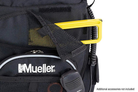 Athletic Trainer Sling Bag For Medical Supplies Compact Over The Shoulder First Aid Kit Black One Size close-up with pocket