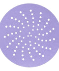 Kick Some Serious Grit With These 3M Cubitron II Hookit Abrasive Discs For Auto Work, 3 inch, purple, multi-hole design.