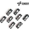 Array of Sondery PCB boards for Triple Loop Pedal With Three 30 Minute Tracks, USB Transfer Per Track, Unlimited Overdubs With Undo And Redo.