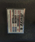 Close-up of Morse industrial label on brake motor 1.50 HP 1800 RPM 208-230/460V three-phase TEFC 145TC frame C-face model