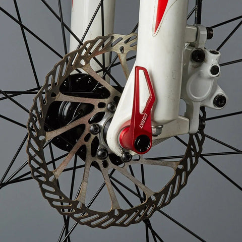 Ultralight Titanium Quick Release Skewer Set For Mountain Bike Red Beefed Up For Maximum Strength And Ultra Secure Wheel Retention