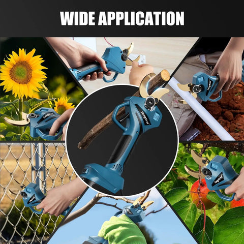 Electric Pruning Shears Compatible With LXT 18V Batteries cordless pruner with LCD display cutting various materials