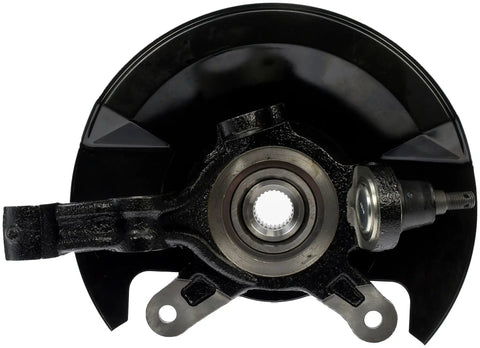 Front Left Wheel Bearing And Hub Assembly For 2001 To 2002 Honda Civic 1.7L L4 Engine preloaded unit showing inner components.