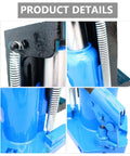 Heavy Duty 30 Ton Hydraulic Toe Jack With Integrated Claw Hook And Thick Spring Ram Cylinder Tank close-up details of components.