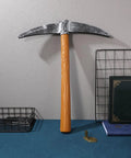 Lightweight Foam Pickaxe Prop for Halloween Cosplay, 19.29 Inch Cross Tool Toy, realistic look against a backdrop