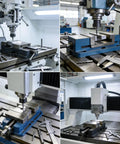Heavy Duty Precision Milling Machine Vise With Badass Jaw Grip For Cnc Machining and Precision Grinding viewed in workshop setup.