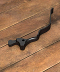 2 Pack Extended Release Lever For Ruger 10/22 Aluminum Anodized Black Drop In Install on wooden surface