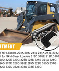 Heavy Duty Quick Tach Actuator Replacement For AT494284 AT424407 AT361276 with skid steer loader 204K 204L 244J 244K