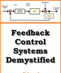 Cover of Hands On Guide To Feedback Control Systems Demystified Volume One Designing PID Controllers with flow diagram.