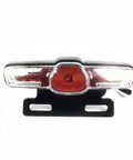 Rear view of All In One Ebike Light Kit With Headlight Horn Turn Signal And Brake Light Fits 36V 48V 52V 60V 72V Ebikes And JULET 811