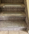 Clear Stair Tread Protectors Set Of 2 24 X 8 Inches Slip Resistant Vinyl Treads With Gripper Teeth For Carpeted Stairs Protection