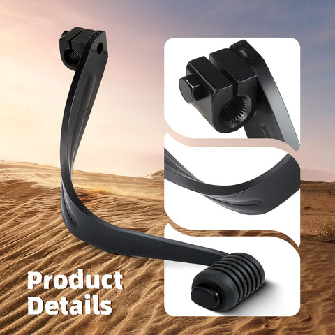Honda Rancher 350 Foot Shift Lever Beefed Up 2X4 4X4 TRX350 TM FM 2004 2006 Not For FE TE Durable Aluminum Gear Shift Arm For Smooth Shifts Engineered For Precise Shifts OEM Replacement Bolt Included