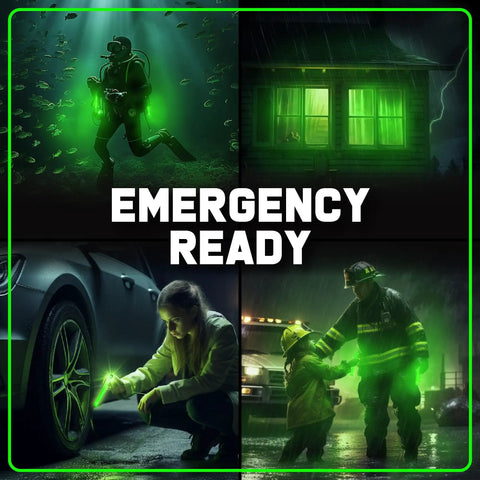Emergency Glow Sticks Pack Ultra Bright Chem Light Sticks Individually Wrapped Military Grade Quality 12 Hour Run Time