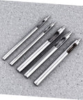 Set of metal bits from Heavy Duty Leather Belt Hole Punch Tool Set For DIY Projects And Falconry Crafts, Multi Layer Leather And Fabric Hole Puncher