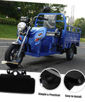 Waterproof LCD Display For Electric Bikes And Tricycles With Speedometer And Battery Monitoring, Universal Compatibility For Outdoor Recreation, Easy Mounting, Durable Front Panel, Weatherproof Readout In Sun And Rain, 9.25x5.51x2.36In on blue trike