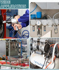 Applications of 15 Pack Five Sixteenth Inch Tube OD Push To Connect Pneumatic Fittings Plug Cap Style Blanking Plugs in air systems