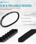 Durable 669mm CVT Drive Belt For 49cc 50cc GY6 139QMB Short Case Engines with 30 Degree Teeth Layout and Material Details