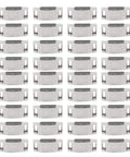 36 Piece Door Magnetic Catch Kit for Cabinets and Wardrobes Stainless Steel Thickened Bumper Magnets arranged in grid