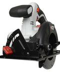 PCC661 20V Max Porter Cable 5.5 Inch Circular Saw Bare Tool with blade and handle detail for precision cutting.