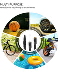 Multi-purpose use of AC DC Digital Tire Inflator Portable Air Compressor For Cars And Home Use 12V DC Car Power And 110V AC