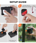 Setup guide for Magnetic Range Finder Holder Mount For Golf Carts With 3M Adhesive, Lightweight One Piece Range Finder Clip.