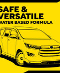 Hyper Dressing Dilutable Up To Four To One For High Gloss Or Satin Finish On Exterior And Interior Trim Plastic Rubber Vinyl Of Your Car One Gallon 128 Fl Oz Non Painted Surfaces Shine Like New Great For Plastic Trim Guards Bumpers Interior Panels And, safe versatile water-based formula car graphic