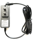 Replacement 9V DC Power Adapter For Alesis Crimson II Drum Kit And Crimson II Module, Worldwide 100 240V AC Input, Auto Switching Wall Charger, Non OEM Power Supply For Stage And Studio Use. Black charger with attached cable