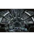 Star Wars Millennium Falcon Peel And Stick Wallpaper Mural For A Dope Room Makeover No Mess Easy To Install And Remove 10.5 Feet