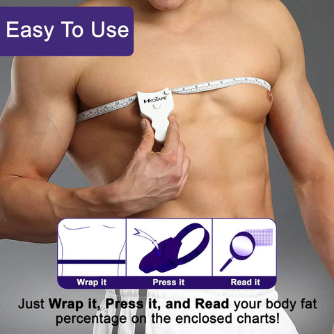 Body Measure Tape For Arms Chest Waist And Thighs Easy To Use Measuring Tape For Personal Trainers And Home Fitness Goals