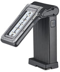 Flipmate 500 Lumen USB Rechargeable Multi Function Compact Work Light Black With Cool White LEDs 90 CRI Color Rite Technology