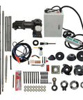 INTSUPERMAI portable line boring and welding machine kit with 110V control box, motor, long bars, and bushings