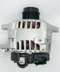 High Output 110A 1.6L Alternator For Kia Soul 2014 2015 2016 Forte 2014 2015 2016 And Hyundai Veloster Turbo 2013 2014 2015 2016 Replaces 37300-2B760 No Auto Start Stop Durable Easy Install No Modifications Required front view