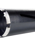 Amazon Steel Dragon Tools dry diamond masonry core drill bit, 3 in x 6 in, black with segmented diamond edge