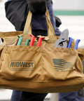 5 Piece HVAC Tool Kit with Left and Right Offset Aviation Snips, Bulldog Snip, Seamer, Scribe in Water Repellent Tool Bag