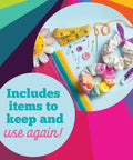 Beginner Sewing Kit With Nine Fun Projects For Kids Ages Seven And Up Includes Fabric Thread Stuffing Pouch Scrunchies Needle Book
