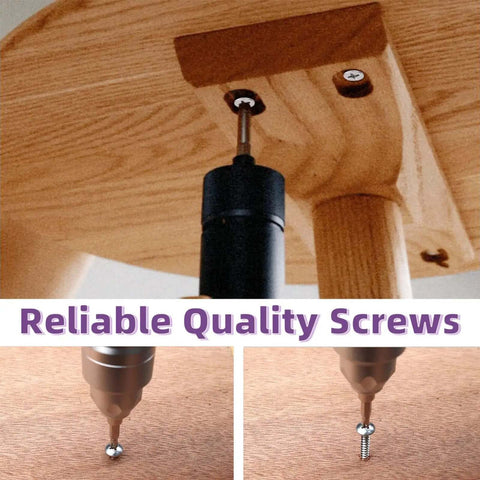 245 Piece Stainless Steel Self Tapping Screws Kit With 14 Sizes From 4 To 12 for drywall wood metal installation shown