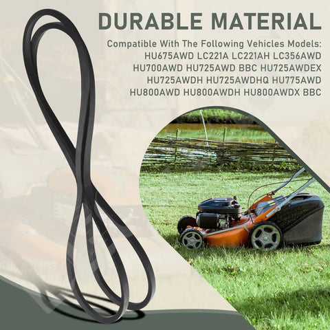 Heavy Duty Pulleys And Belt Kit For AWD Lawn Tractors, Includes 2 Pulleys And 1 Belt, Replaces 580364610 580364605