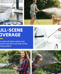 Garden Hose To Pressure Washer Adapter Three Quarter GHT To One Quarter Quick Connect used for car, patio, and pet cleaning