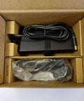 Premium Ud22 Usb C Docking Station For Laptops Multiport Hub with power adapter and cable in a cardboard box.
