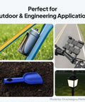 Collage showing applications of ASA 1.75mm 1Kg UV Weather Resistant 3D Printer Filament for outdoor parts and engineering uses.