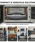 10 Inch Microwave Crisper Pan Turns Your Microwave Into A Fry Pan For Crispy Browning And Fast Even Cooking in use