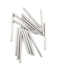 15 Pack Five Millimeter By Seventy Millimeter 304 Stainless Steel Cylinder Dowel Pins For Wood Furniture Easy Install With Chamfered Ends