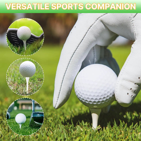 Bulk Bamboo Golf Tees 500 Pack Two And Three Quarters Inch Length Natural Durable Low Friction Tees For Smooth Drives Eco Friendly Biodegradable Pro Grade For Consistent Performance
