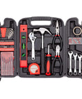 160 Piece General Household Hand Tool Set Kit With Plastic Toolbox And Electrician Tools For Everyday Home Repairs DIY Projects