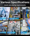 Top Shelf 8Mm Pu Air Hose Built Bone Strong To Crush High Pressure With Smooth Flexibility Works Perfect With 5/16 Inch Connections Rock Solid Durability For Gas Transfer And Fluid Delivery At Your Shop Setup. in medical, painting, workshop, auto repair