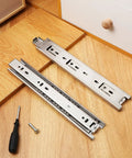 Heavy Duty 10 Inch Full Extension Drawer Slides Made From 304 Stainless Steel, 1 Pair, Smooth Quiet Cabinet Hardware For Kitchen