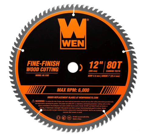 12 Inch 80 Tooth Fine Finish Woodworking Saw Blade For Miter Saws And Table Saws Ultra Thin Kerf For Clean Cuts In Hardwoods And Softwoods Pro Grade For Superior Durability And Precision