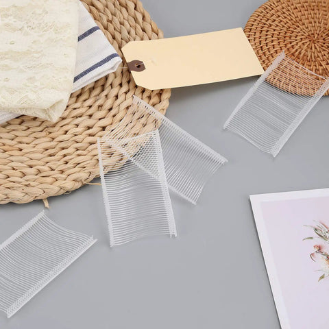 2 Inch Tagging Gun Fasteners 5000 Pack Pro Grade Heavy Duty Clothing Tag Barbs shown on woven mat with fabric